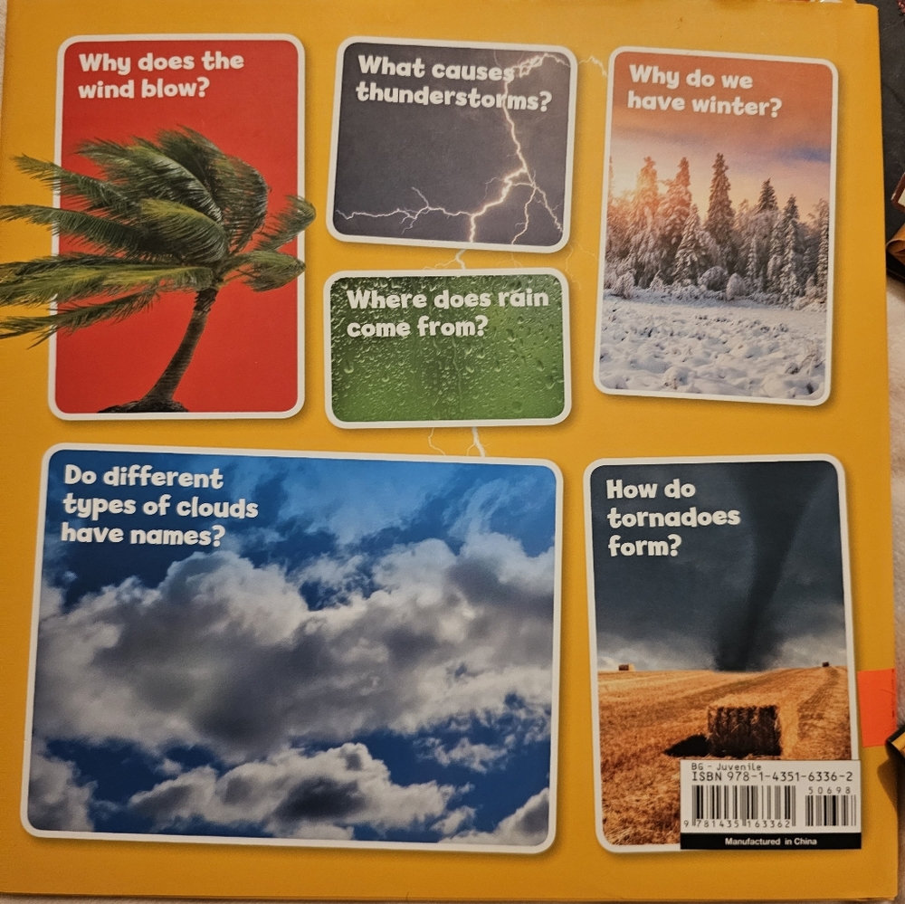 My Little Book Set - Weather, Ocean, Dinosaurs And Volcanos - Picture 5 of 9